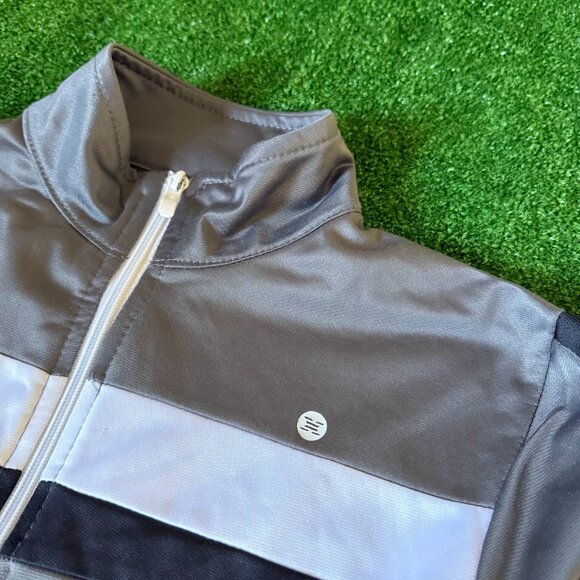 RBX kids Mock Neck Pocket Zip Up Tricot Track Jacket Athletic Sweatshirt Size 8 - Picture 7 of 12